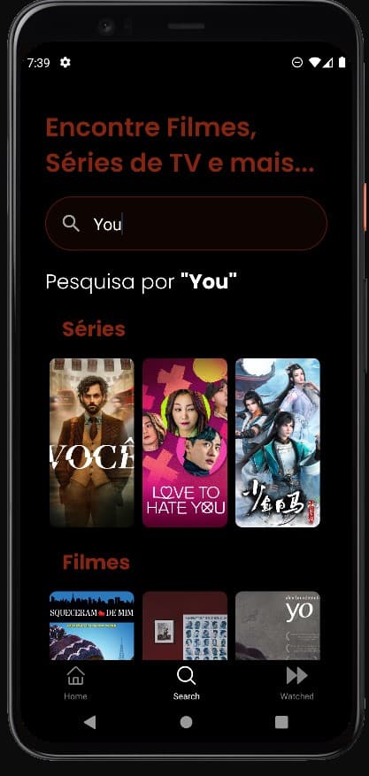 Busca do Watched